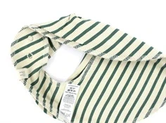 Petit Piao emerald green/dark off white stribet savlesmæk (2-pak)
